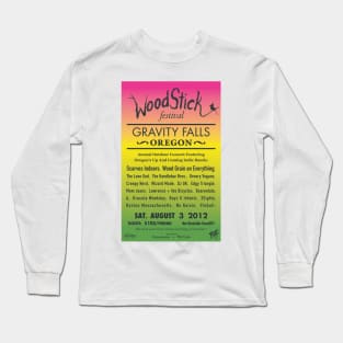 Woodstick Festival poster Long Sleeve T-Shirt